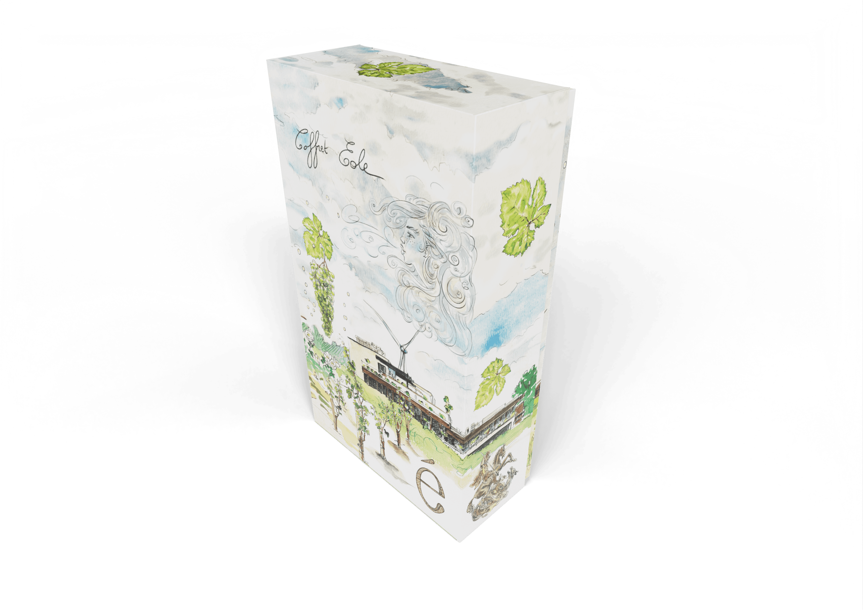Vert Éole, an intoxicating fragrance of vine leaves • Égalité